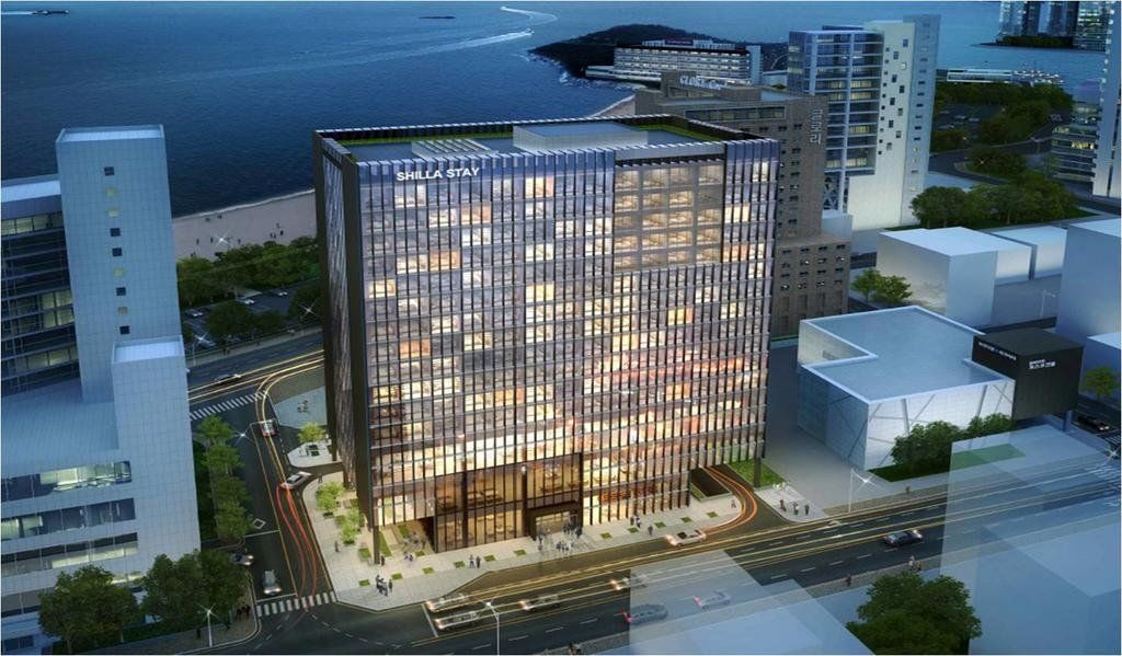 Shilla Stay Busan Haeundae Exterior foto